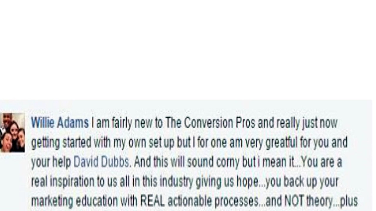 David Dubbs Review and Testimonials