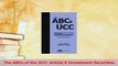 PDF  The ABCs of the UCC Article 8 Investment Securities  Read Online