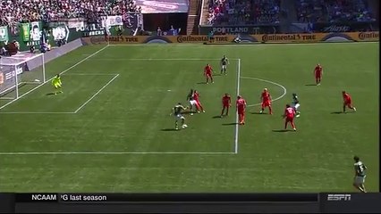 Fanendo Adi Goal - Portland Timbers 1-0 Toronto FC - MLS - 01-05-2016