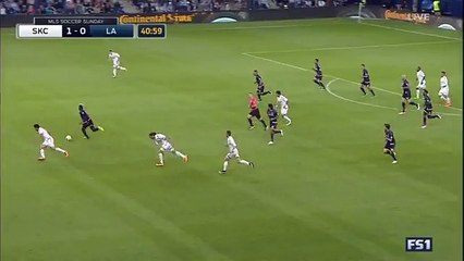 Giovani dos Santos Goal - Sporting Kansas City 1-1 LA Galaxy - MLS - 01-05-2016