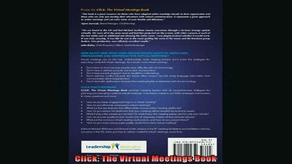 READ book  Click The Virtual Meetings Book  FREE BOOOK ONLINE