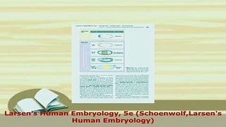 Download  Larsens Human Embryology 5e SchoenwolfLarsens Human Embryology PDF Full Ebook