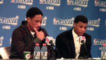 Kyle Lowry & DeMar DeRozan Postgame Interview | Raptors vs Pacers | Game 6 | 2016 NBA Playoffs