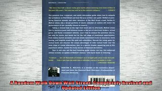 READ book  A Random Walk Down Wall Street Completely Revised and Updated Edition Online Free