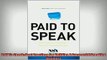 READ book  Paid To Speak Best Practices For Building A Successful Speaking Business  FREE BOOOK ONLINE