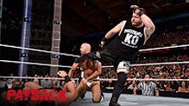 Kevin Owens attacks during the Intercontinental Title Match  WWE Payback 2016 on WWE Network