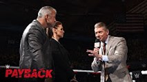 Mr. McMahon reveals who should be in charge of Raw  WWE Payback 2016 on WWE Network