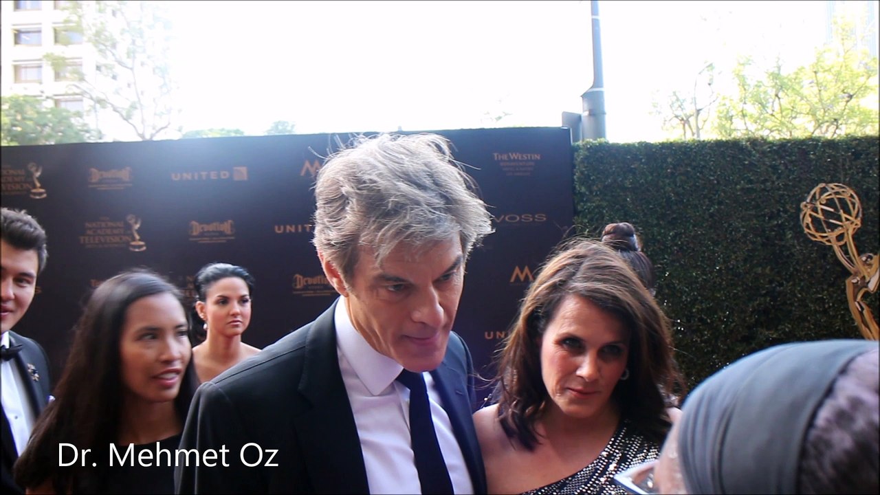 Daytime TV Examiner Interview: Dr Mehmet Oz at 2016 Daytime Emmys Red Carpet