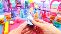 Princess Cinderella - Princess Doll Unboxing Toy Play Series - Make Your Own Play-Doh Dres