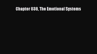 [PDF] Chapter 038 The Emotional Systems Read Online