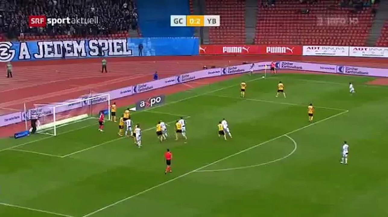 Grasshoppers 1:2 Young Boys Bern 30.04.16 (31.Runde 2015/16)