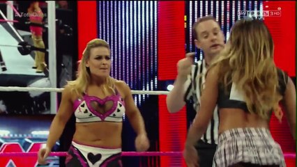 WWE RAW Brie Bella Naomi