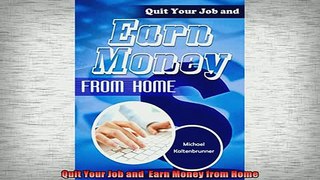READ book  Quit Your Job and  Earn Money from Home Online Free
