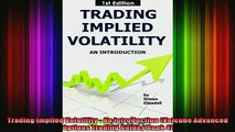 FREE EBOOK ONLINE  Trading Implied Volatility  An Introduction Volcube Advanced Options Trading Guides Book Full Free