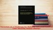 PDF  Terrorism as a Challenge for National and International Law Security versus Liberty Free Books