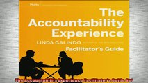 READ book  The Accountability Experience Facilitators Guide Set  FREE BOOOK ONLINE