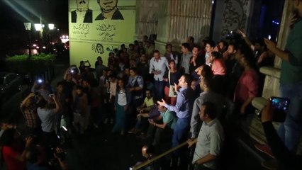 احتجاج نقابة الصحفيين المصريين على اعتداءات الشرطة