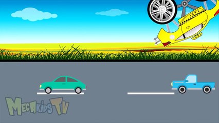 Superman Truck Vs Batman Truck - Video For Kids - Monster Trucks For Children