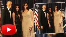 Priyanka Chopra With Barack Obama & Michelle Obama At White House