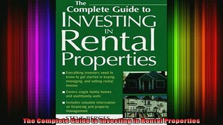 FREE EBOOK ONLINE  The Complete Guide to Investing in Rental Properties Free Online
