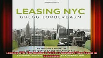 READ book  Leasing NYC The Insiders Guide to Leasing Office Space in Manhattan Full EBook