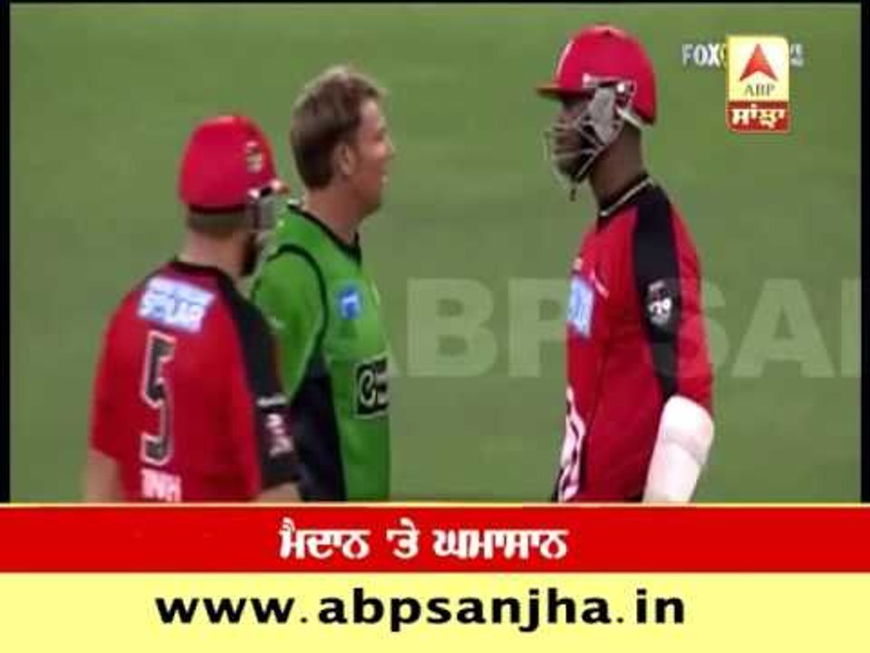 Cricket field's Biggest fight
