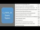 C_EWM_91 SAP Certification Test - CertifyGuide Exam Video Training