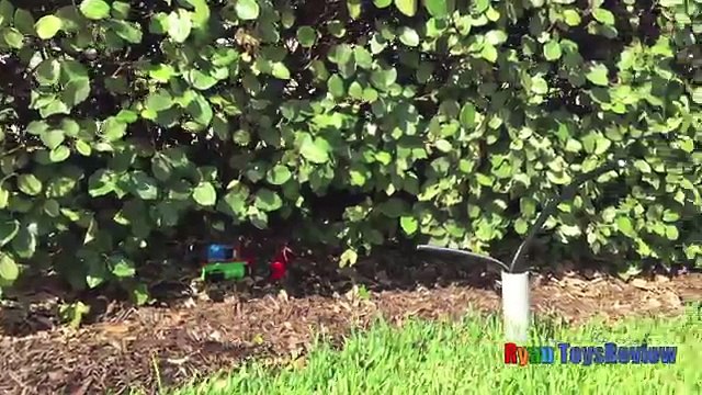 Thomas and Friends Ryan ToysReview playing Hide and Seek at the Park with Thomas, James, and Percy