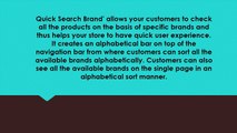 Search By Brands Magento Extensions