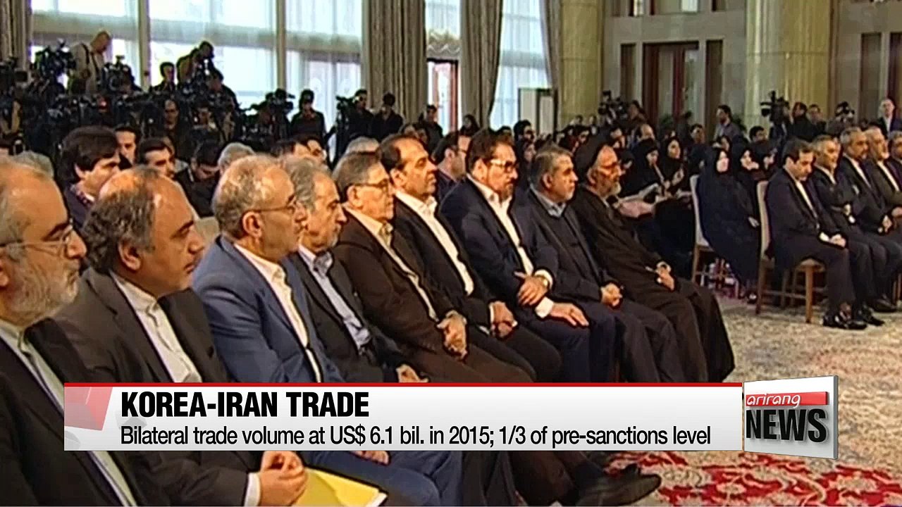 President Park to hold summit talks with Iranian President Hassan Rouhani