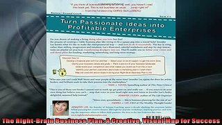 FREE DOWNLOAD  The RightBrain Business Plan A Creative Visual Map for Success READ ONLINE