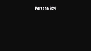[Read Book] Porsche 924  EBook