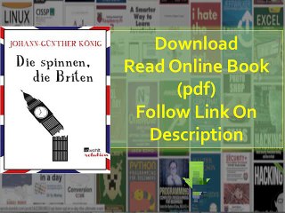 Dowanload Die spinnen, die Briten- Warum England sich vom Kontinent entfernt (Rowohlt Rotation) PDF