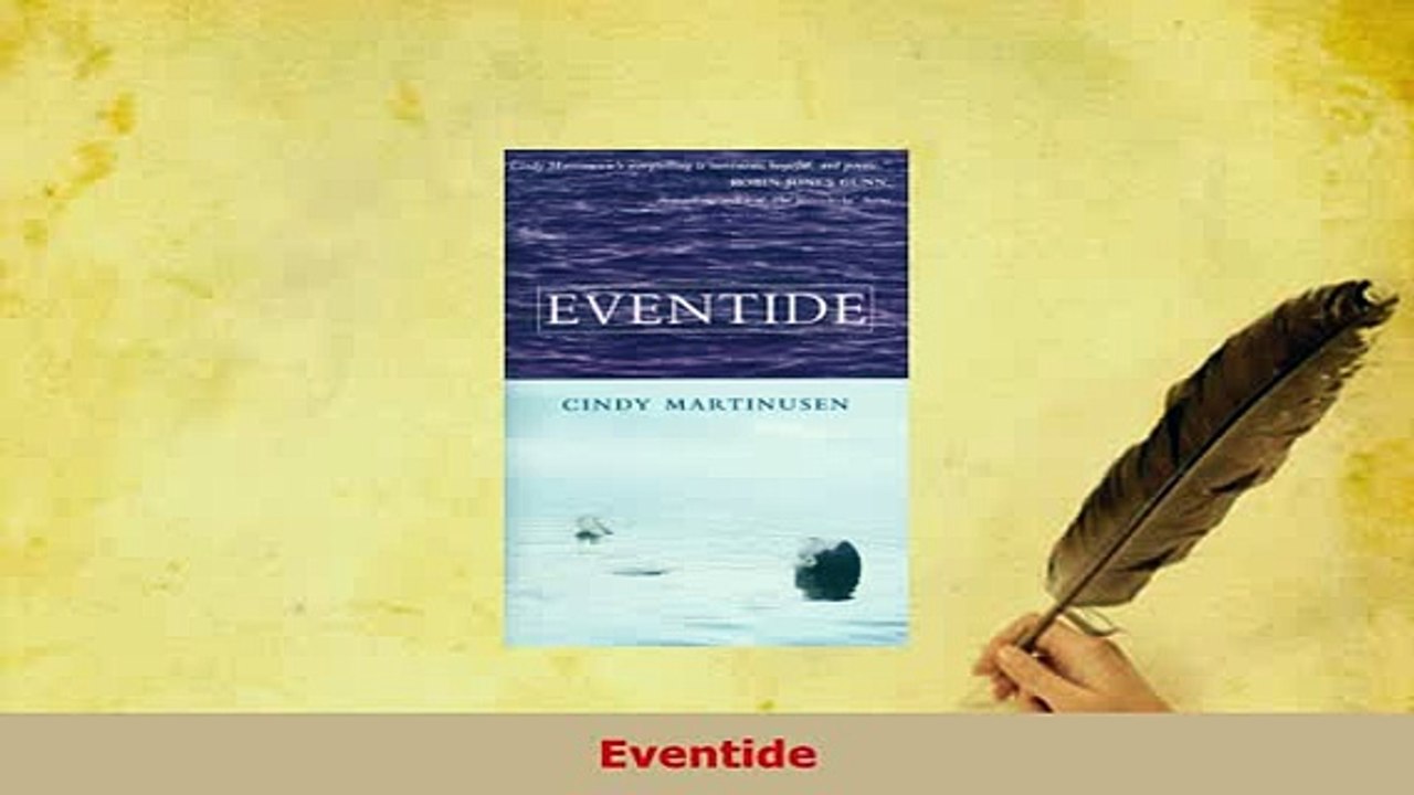 PDF  Eventide Free Books