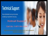 Get Hotmail issues fixed via Hotmail  support1-877-761-5159 Number