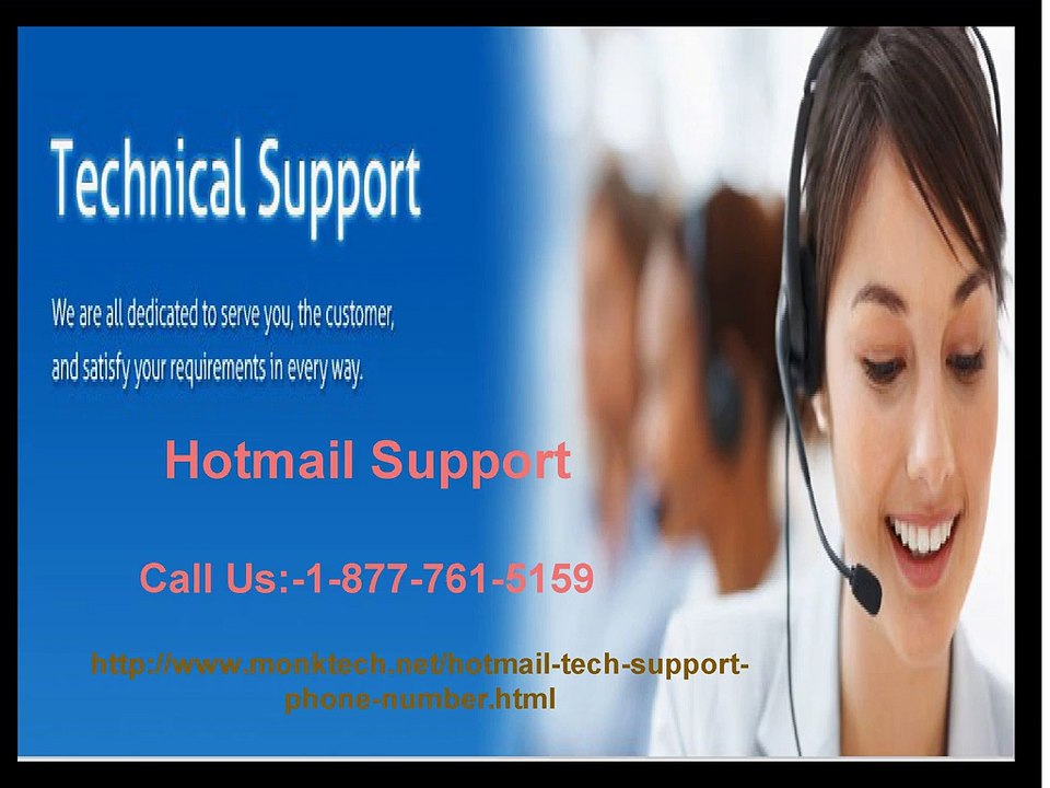 Get Hotmail issues fixed via Hotmail  support1-877-761-5159 Number