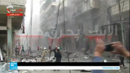 النظام السوري يستمر في قصف حلب