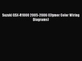 [Read Book] Suzuki GSX-R1000 2005-2006 (Clymer Color Wiring Diagrams)  EBook