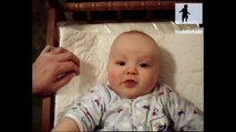 Baby boy makes the same sound his butt makes and throws up | Funny Accidents | toddletale