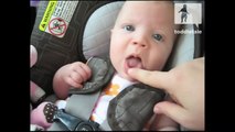 Baby sings a song when mother wiggles her finger on daughters lips | Talking Babies | tod