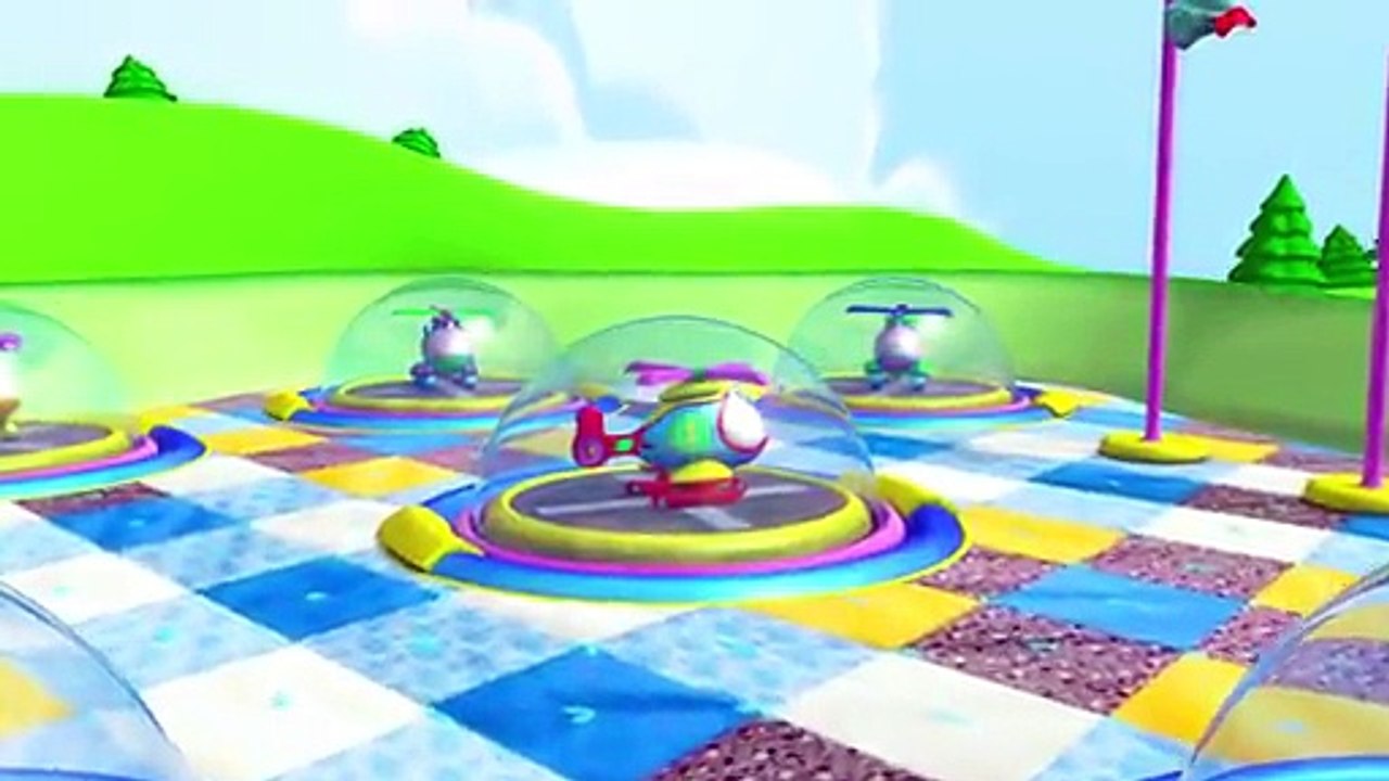 Kids Cartoons In 3D Animation-Flying Helicopter-Kids 3D Cartoons-Learn Colors With Color Bulldozer-Kids HD cartoons-Anim