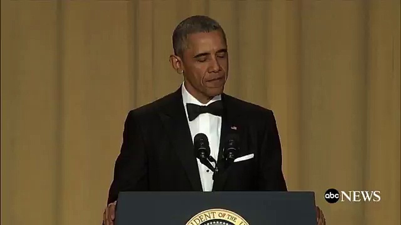 Le "mic drop" de Barack Obama au dîner des correspondants