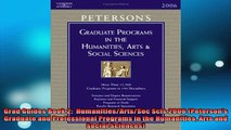 READ FREE Ebooks  Grad Guides Book 2  HumanitiesArtsSoc Scis 2006 Petersons Graduate and Professional Full Free