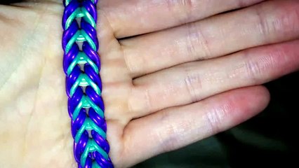 The Dragon Tail Rainbow Loom Bracelet