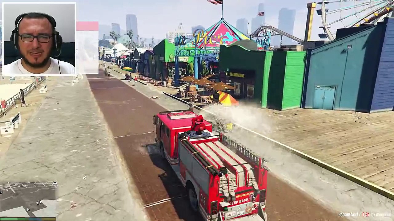 GTA 5 PC MODS - FIRE DEPARTMENT / İTFAİYE MOD - RECEP İVEDİK MOD YANIYORUZ! (GTA 5 Mods Gameplay)
