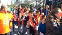 Basket: les supporters sont arrivés à Bercy