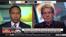 ESPN First Take 4-29-2016 - Denver Broncos Trade Up To Draft QB Paxton Lynch