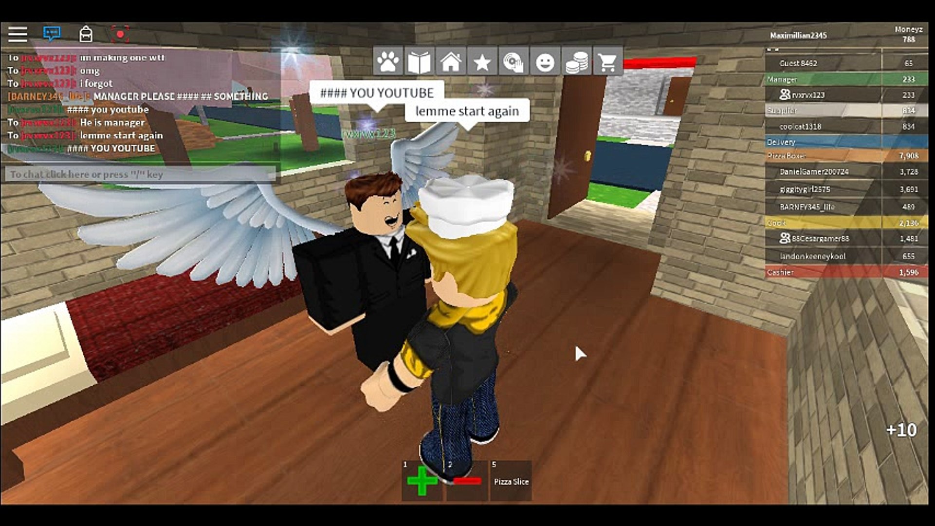 Roblox Work At A Pizza Place Becoming Manager Part 1 Video Dailymotion - roblox work at a pizza place first job part 1