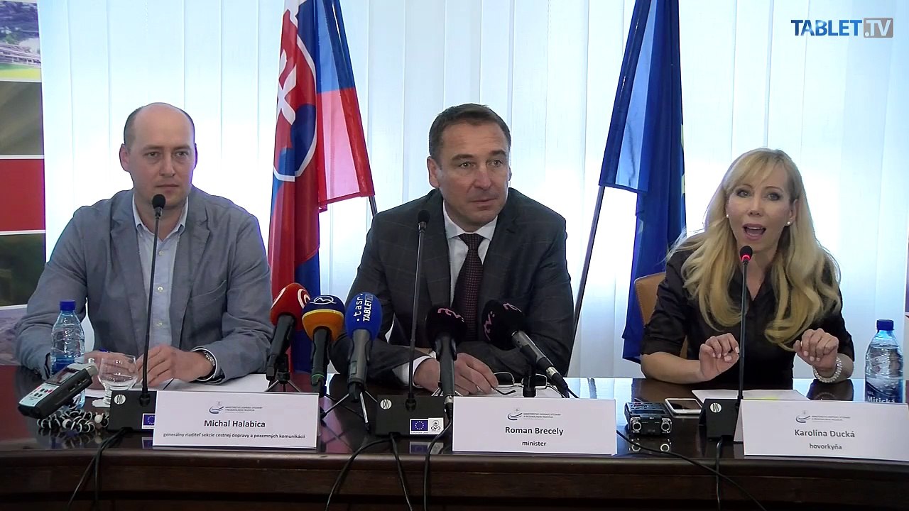 ZÁZNAM: Tlačová konferencia Ministerstva dopravy SR