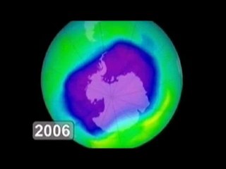 Ozone Hole Peaks Over Antarctica